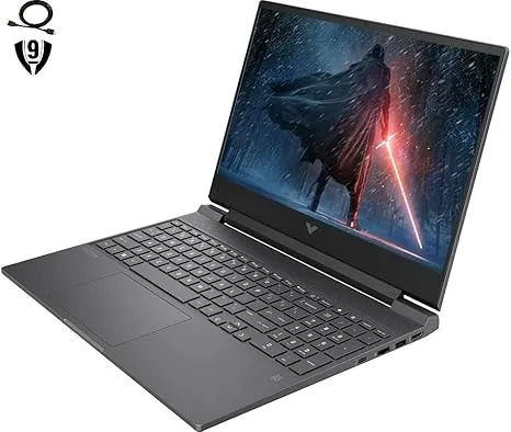HP Victus 15 6" FHD Gaming Laptop, 8 core AMD Ryzen 7 5800H Processor, NVIDIA GeForce RTX 3050 Ti, 16GB RAM 512GB SSD, Bluetooth, HDMI, Webcam, Windows 11 Home, Black