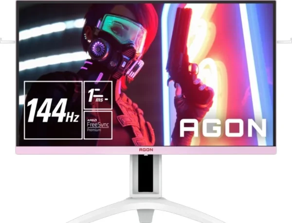 AOC AGON AG273FXR 27 Inch 144Hz FHD HDMI 2 0 1ms IPS Gaming Monitor   White