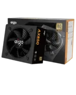 Aigo AX850 80 PLUS Gold PCIE 5 0 ATX 3 0 Full Modular 850W Power Supply (PSU)