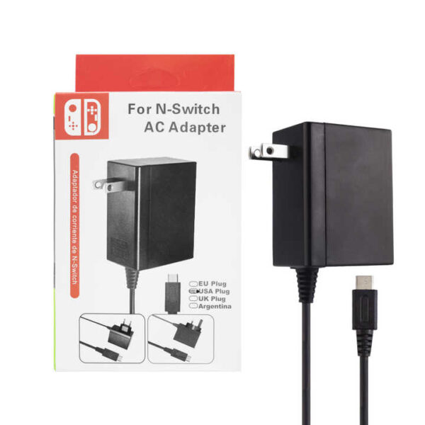 AC Adapter EU USA UK Plug For Nintendo Switch / Switch Lite Charger Power Supply Cable N SH0001