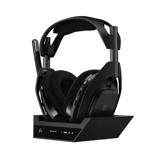 Logitech Astro A50 X LIGHTSPEED Wireless Gaming Headset + Base Station, PRO G GRAPHENE, PLAYSYNC Across Xbox Series X|S + PS5 + PC/mac, Bluetooth, HDMI 2 1 Passthru   Black