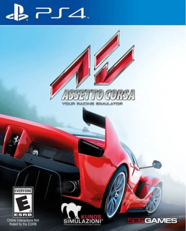 ASSETTO CORSA RACING   PlayStation 4