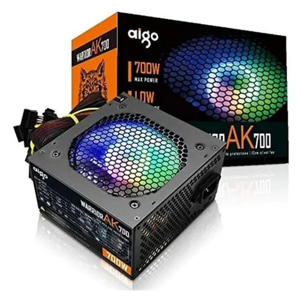 Aigo DarkFlash AK700 700 Watt Non Modular RGB Gaming Power Supply
