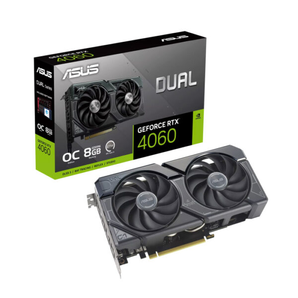 Asus Dual GeForce RTX 4060 OC Edition 8GB GDDR6 Graphic Card