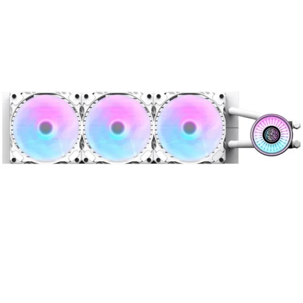 Aigo DarkFlash Nebula DN360 RGB All In One 360mm Liquid CPU Cooler White