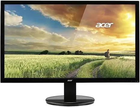 Acer K222HQL bid Black 21 5" Full HD 1920 x 1080 LCD Monitor, VESA Mountable, ACM, Acer EcoDisplay, Tilt, DVI, HDMI, VGA