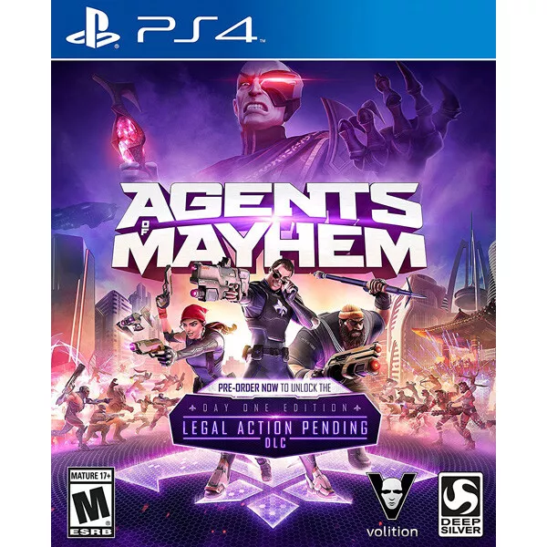 Agents Of Mayhem M A Y H E M  Day One    PlayStation 4