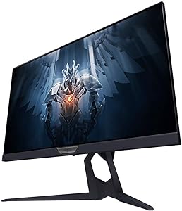 AORUS FI25F 25" 240Hz 1080P NVIDIA G Sync Compatible AUO Gaming Monitor, Exclusive Built in ANC, 1920 X1080 Display, 0 4 ms Response Time, HDR, 100% sRGB, 1x Display Port 1 2, 2X HDMI 2 0, 2X USB 3 0