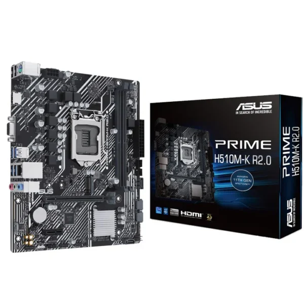 Asus PRIME H510M K R2 0 M ATX Gaming Motherboard