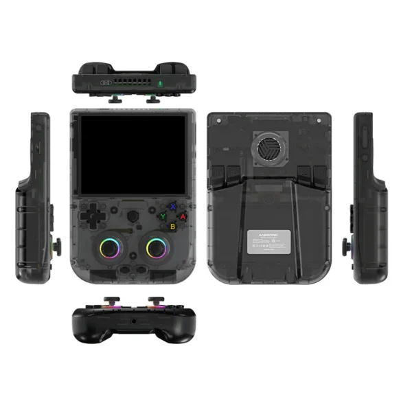 ANBERNIC RG406V   جهاز لعب ألعاب ريترو يدوي يُعرض الفيديو بشاشة 4 بوصة من نوع IPS، أندرويد 13، بلوتوث، واي فاي، 8 جيجابايت   128 جيجابايت