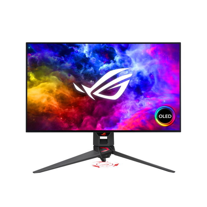 Asus ROG Swift PG27AQDM 27" OLED, 240Hz, 0 03ms, NVIDIA G Sync, AMD FreeSync Premium Gaming Monitor Black