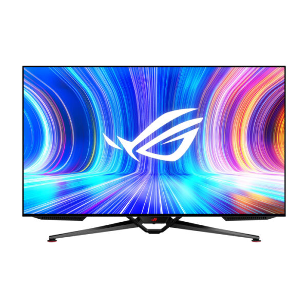 Asus ROG Swift OLED Gaming Monitor, 41 5 inch 4K OLED, 138Hz, 0 1 ms, Anti glare Micro Texture Coating   PG42UQ