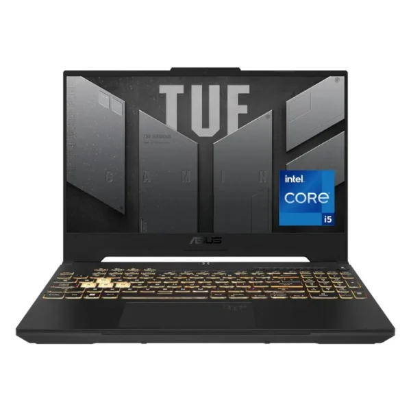 ASUS TUF F15 Gaming Laptop, Intel Core i5, 16GB RAM, 512GB SSD, 15 6 inch, nVidia GeForce, Windows 11 Home, FX507ZC4 HN083W – Grey