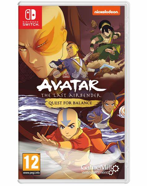 Avatar The Last Airbender Quest for Balance Nintendo Switch