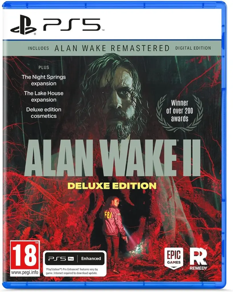 Alan Wake 2 Deluxe Edition   PlayStation 5