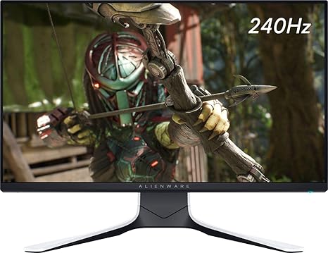 Alienware 24 5" IPS LED FHD FreeSync & G SYNC Compatible Monitor (DisplayPort, HDMI, USB) AW2521HFL Lunar Light