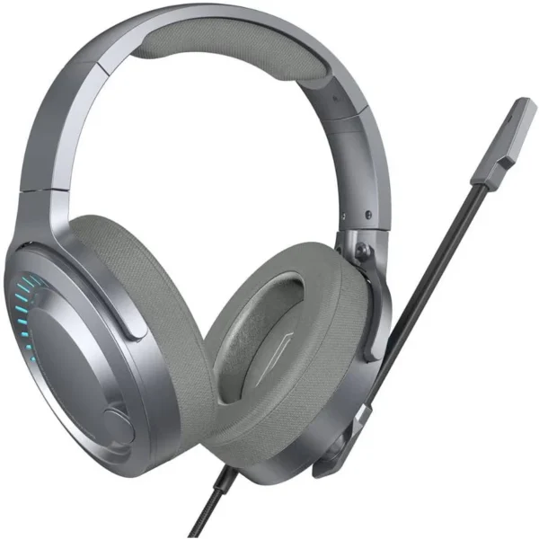 Baseus D05 3D Stereo Gaming Headphones with HD Microphone, Colorful LED Light and Type C Connector