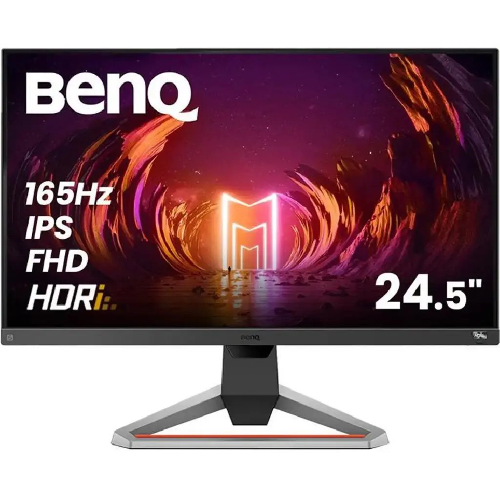 BenQ MOBIUZ EX2510S Gaming Monitor 25" UHD 1080p 165Hz 1ms | IPS | HDRi | 99% sRGB | Color Optimizer | Eye Care Tech | Freesync | Adjustable Height, Swivel & Tilt | Speakers | DisplayPort | HDMI