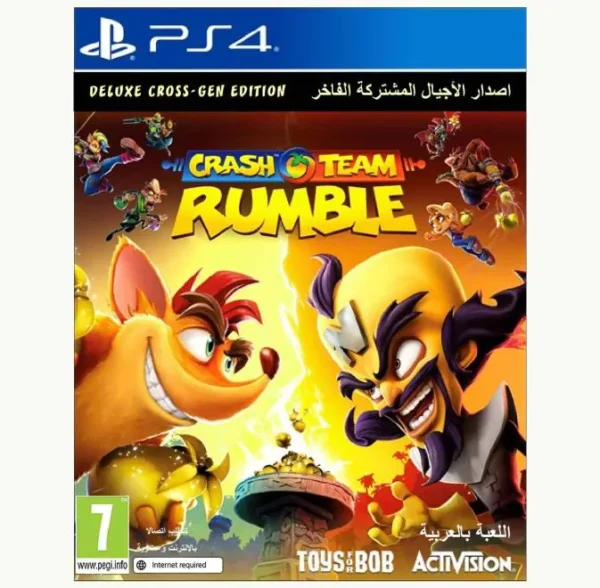 Crash Team Rumble Deluxe Version PlayStation 4