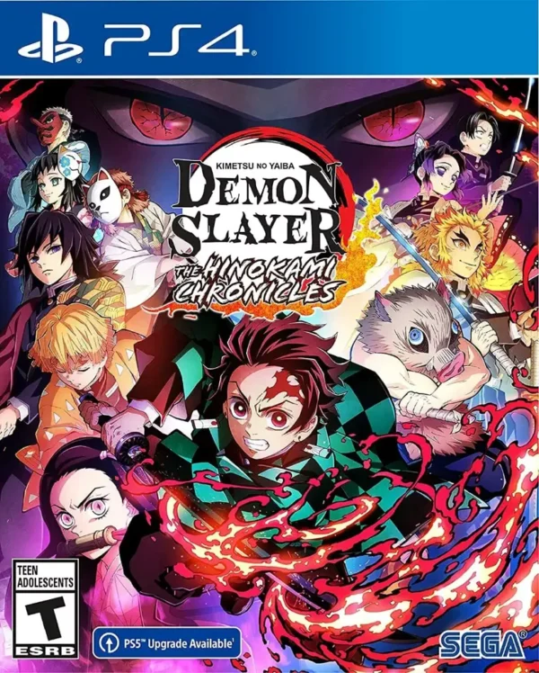 DEMON SLAYER KIMETSU NO YAIBA THE HINOKAMI CHRONICLES PlayStation 4
