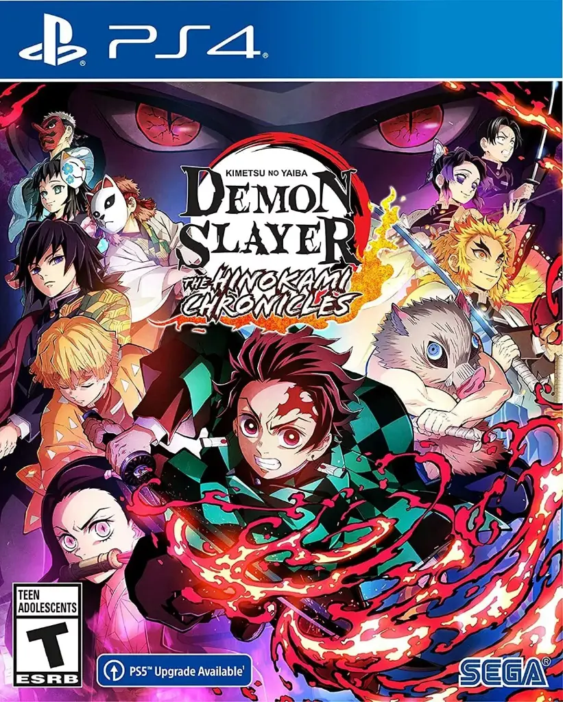 DEMON SLAYER KIMETSU NO YAIBA THE HINOKAMI CHRONICLES PlayStation 4