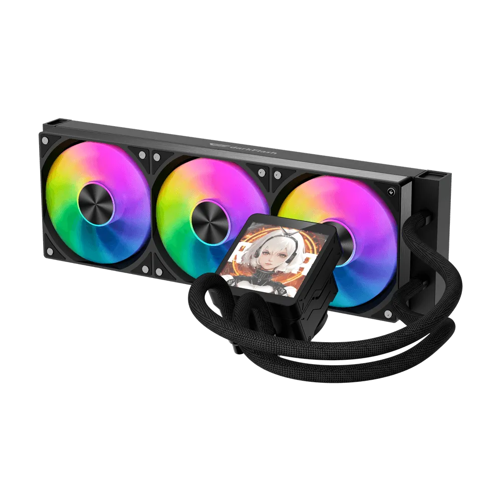 DarkFlash DV360S Wave Liquid CPU Cooler Black