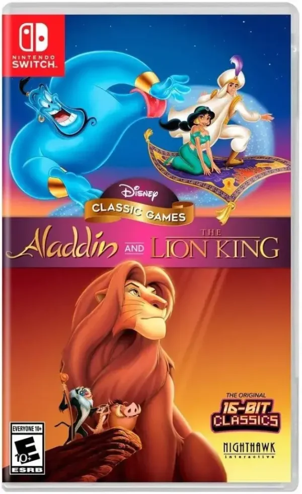 Disney Classic Games: Aladdin and The Lion King Nintendo Switch