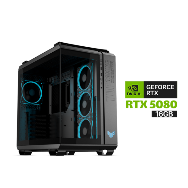 Gaming PC Ultra 9 285K, ROG STRIX Z890 F GAMING WIFI, 32GB DDR5 Ram (6000), 2TB SSD NVMe Gen 4, ROG Astral GeForce RTX 5080 16GB, ROG STRIX 1200W Platinum PSU, ROG RYUO IV 360 ARGB Liquid Cooler, ROG Strix Helios II Case, 4x Fans, Windows 11 Pro (License)