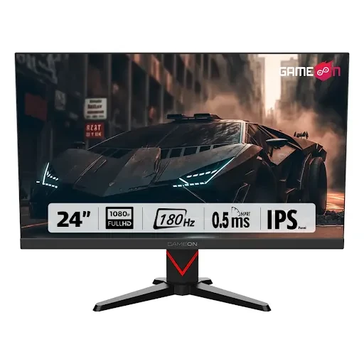 GAMEON GOMM24FHD180IPS Gaming Monitor | 24" | HDMI 2 1 | FHD | 180Hz | 0 5ms | IPS