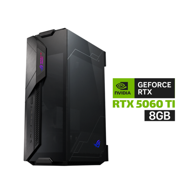 Gaming PC AMD RYZEN 5 9600X Processor, Colorful AMD B850I DDR5 Motherboard, 16GB RAM DDR5, 1TB SSD NVMe, RTX 5060 TI 8GB VGA, L240 Liquid Cooler, 650 WATT PSU, Asus Rog Z11 Mini ITX Case with 3x Fans, USB Wi Fi Adapter, Windows 11 Pro (License)