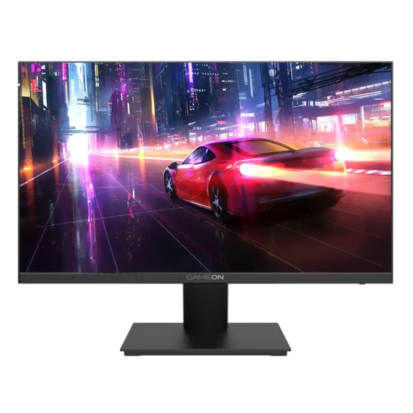 GAMEON GOB24FHD75IPS 24 Inch , FHD, 75Hz, 4ms, HDR, Flat IPS, HDMI Ports, GSync & Free Sync, Edge lit LED Screen, VESA, Fix Stand, Speakers, Black