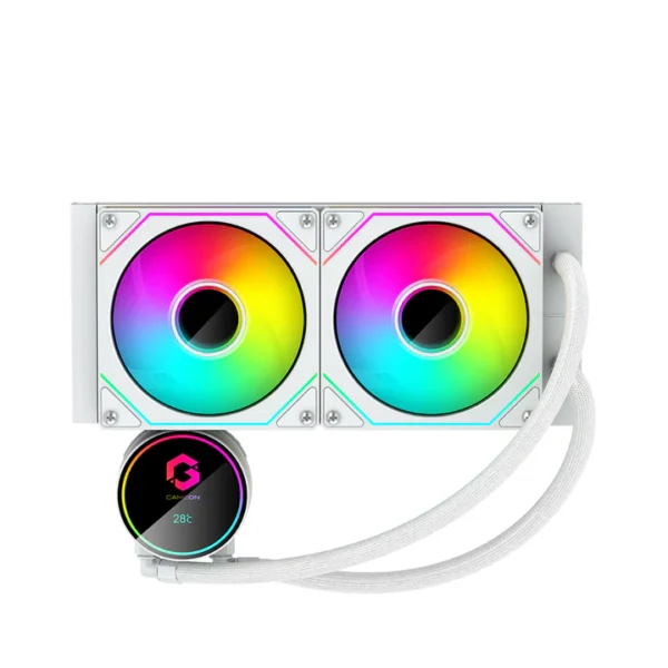 GAMEON GO 240 KRAKEN A380 BLK Liquid CPU Cooler   White