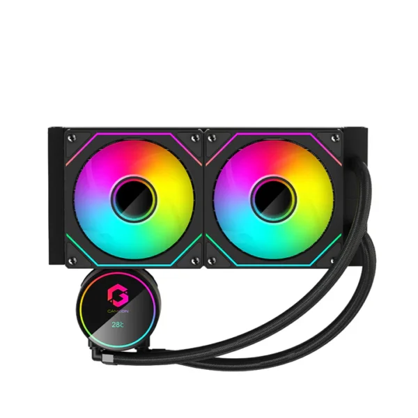 GAMEON GO 240 KRAKEN A380 BLK Liquid CPU Cooler   Black