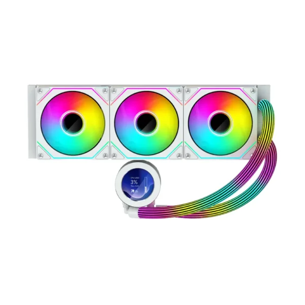 GAMEON   KRAKEN N360 Liquid Cooler   White