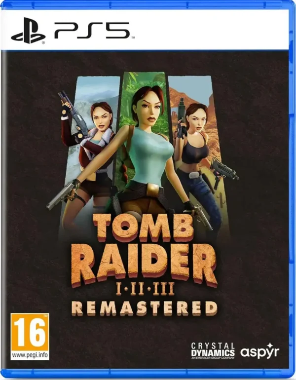 Games Tomb Raider I II III Remastered    Playstation 5