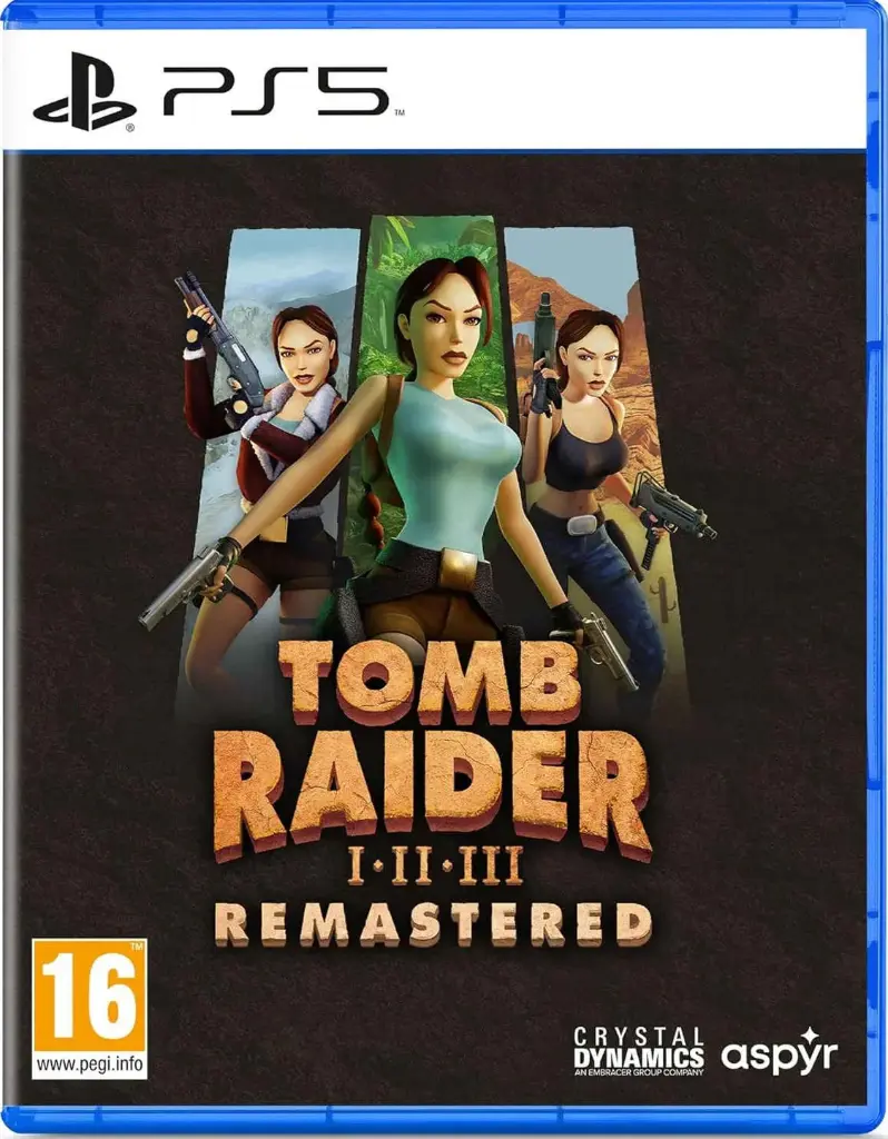 Games Tomb Raider I II III Remastered Playstation 5