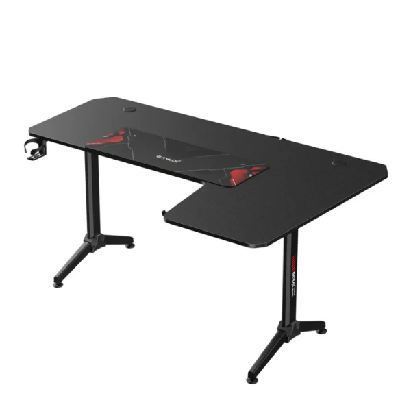 Gamax HY R Gaming Table (L Shaped) 160*100*75cm with Mousepad   Right ( Installation not included )