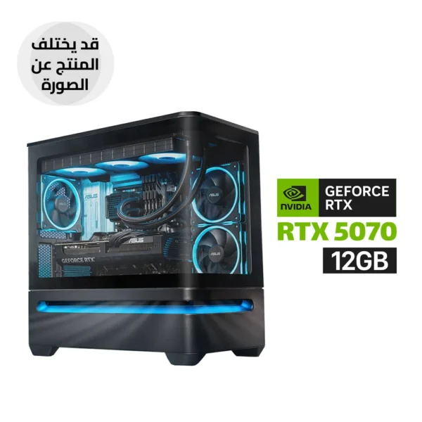 Gaming PC i7 14700F Processor, MSI B760 D5 WIFI Motherboard, 32GB RAM DDR5 (6000), 2TB NVMe SSD, RTX 5070 12GB VGA, 850 WATT GOLD PSU, L240 Liquid Cooler, Asus Prime AP202 Mid Tower Case 3x ARGB Fans, Windows 11 Pro (License)