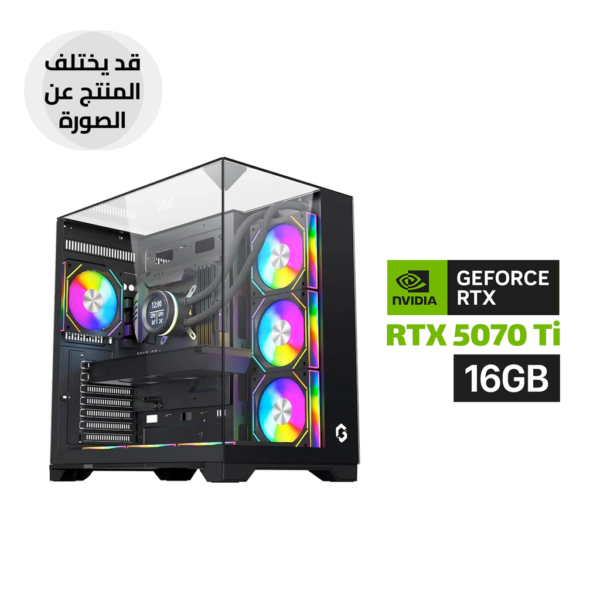Gaming PC i7 14700K, ASUS Z790 P WiFi, 32GB DDR5, 2TB NVMe SSD, RTX 5070 Ti 16GB, L360 Liquid Cooler, 850W Gold PSU, GameOn Valkyrie I Case 7x Fans, Windows 11 Pro