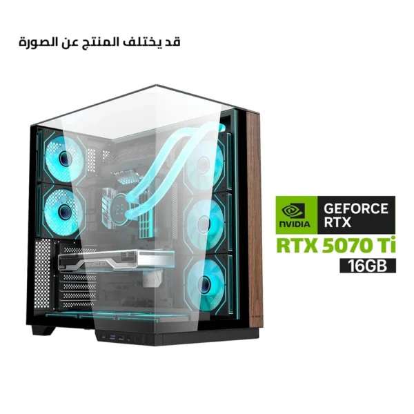 Gaming PC i7 14700K Processor, ASUS Z790 P WIFI D5 Motherboard, 32GB DDR5 RAM (6000), 1TB NVMe SSD (6000), PNY RTX 5070 TI 16GB VGA, L360 Liquid Cooler, 850 WATT GOLD PSU, Acer V333 ATX Mid Tower Case with 8x ARGB Fans, Windows 11 Pro (License)