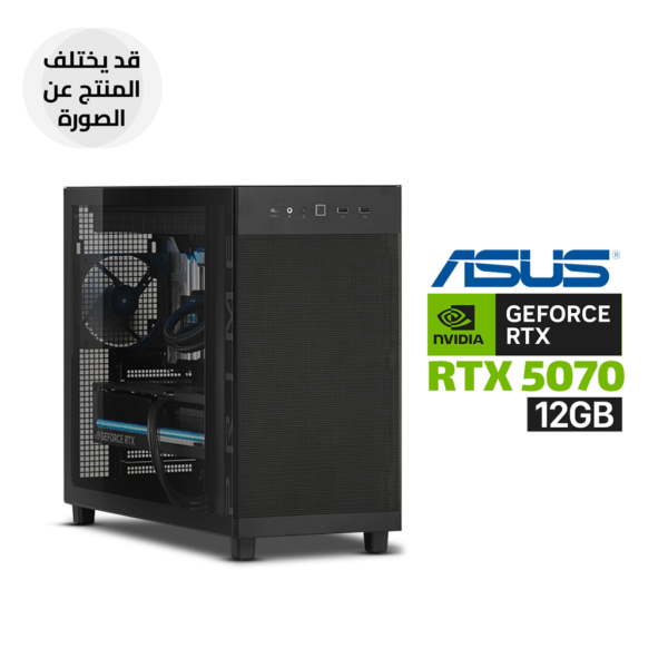 Gaming PC – AMD Ryzen 7 9700X, Asus Prime B850M K DDR5, 32GB DDR5 RAM, 1TB NVMe SSD, ASUS Dual RTX 5070 12GB Graphics, ASUS Prime L360 Liquid Cooler, Prime 850W Gold PSU, AP303 Mid Tower Case, USB Wi Fi, Windows 11 Pro