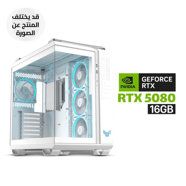 Gaming PC – AMD Ryzen 7 9800X3D, ROG STRIX X870 A WiFi 7 Motherboard, 32GB DDR5 RAM, Samsung 990 Pro 2TB Gen4 SSD, RTX 5080 16GB White GPU, ROG Strix 1000W Platinum PSU, LC III 360 ARGB LCD Cooler, Asus Tuf Gaming GT502 Horizon, Win 11 Pro