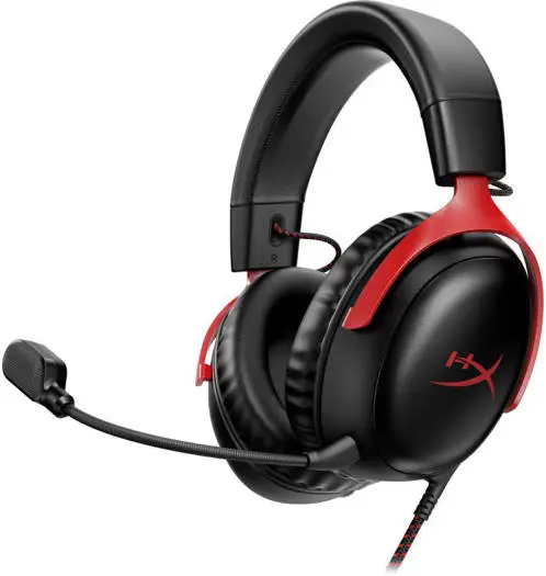 [HCI1U] HyperX Cloud III Wired   Gaming Headset   Red (مستعمل)