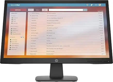 HP P22v G4 21 5" Full HD LED LCD Monitor 22" Class   5 ms On/Off   60 Hz   HDMI   Black