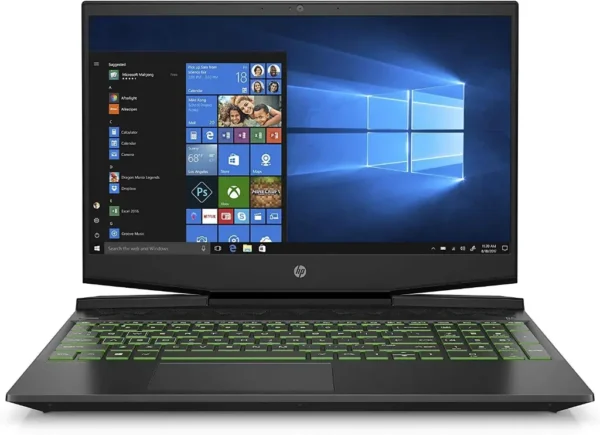 HP Pavilion Gaming 15 6 Inch Micro EDGE Laptop, Intel Core i5 9300H Processor, NVIDIA GeForce GTX 1650 4 GB , 8 GB SDRAM, 256 GB SSD, Windows 10 Home 15 dk0020nr, Shadow Black/Acid Green