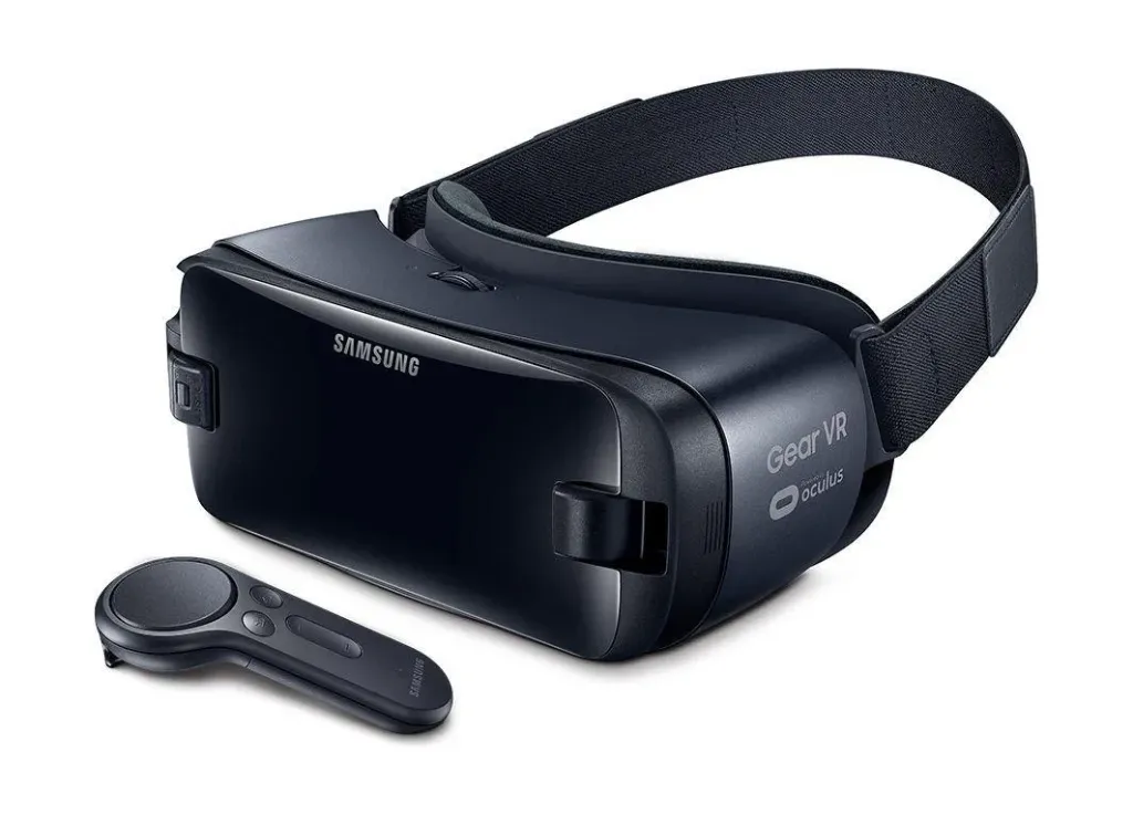 Samsung Infinitely immersive Gear VR with Controller (SM R324NZAAXSG) – Black