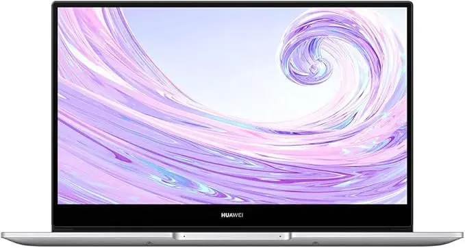 HUAWEI MateBook D 14 Laptop, 14 inch Full View Ultrabook, AMD R5 3500U processor, 8GB RAM 512GB SSD, Radeon Vega 8 Graphics, Win 10, Multi screen Collaboration, Fingerprint Reader, Mystic Silver