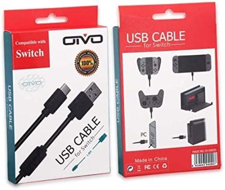 IV SW035 1 8m USB Type C Charging Cable For Nintend Switch Date Cable For N Switch Charging Cable