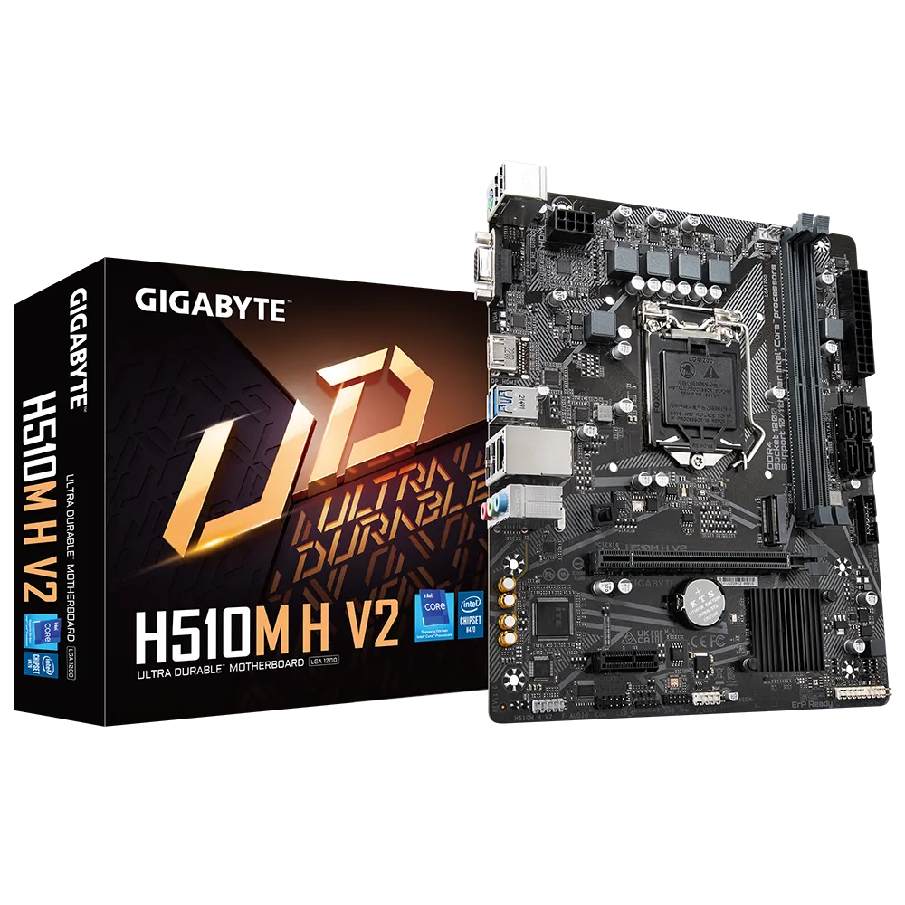 Intel® Ultra Durable Motherboard with GbE LAN, Anti Sulfur Resistor, Smart Fan 5