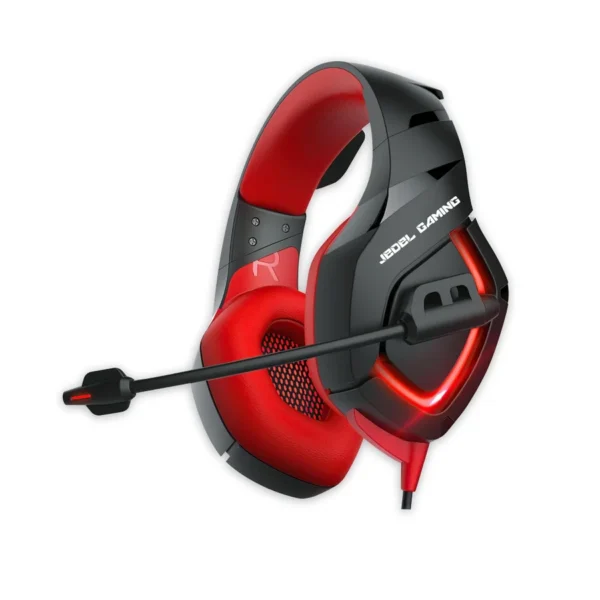 JEDEL GH571 Wired Over Ear Gaming Headset with RGB Lighting